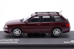 Audi RS 2 Avant Baujahr 1995 rubinrot 1:43 Solido