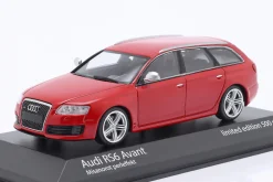 Audi RS 6 Avant (C6) Baujahr 2008 Misanorot perleffekt 1:43 Minichamps