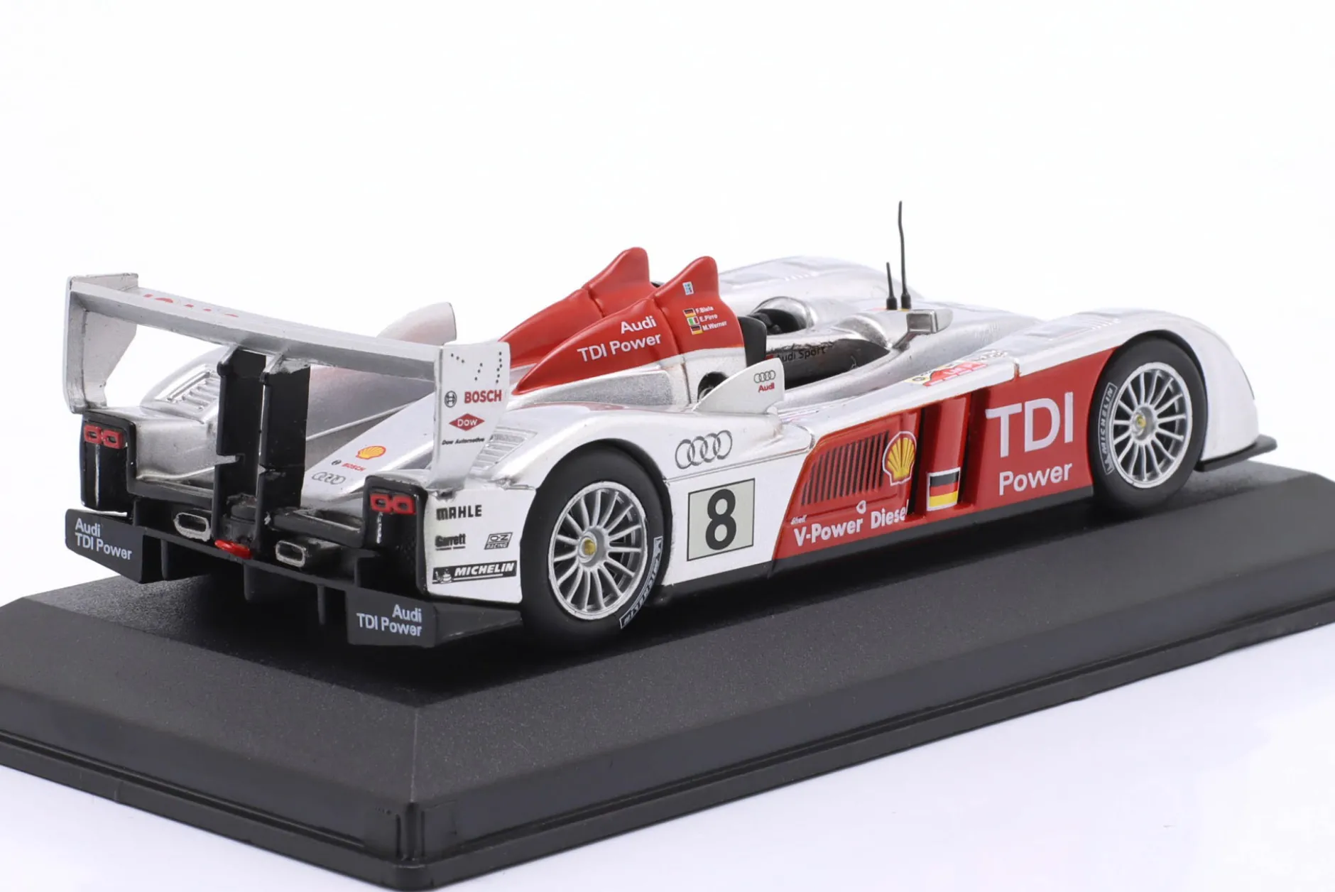 Audi R10 TDI #8 Sieger 24h LeMans 2006 Biela, Werner, Pirro 1:43 Altaya