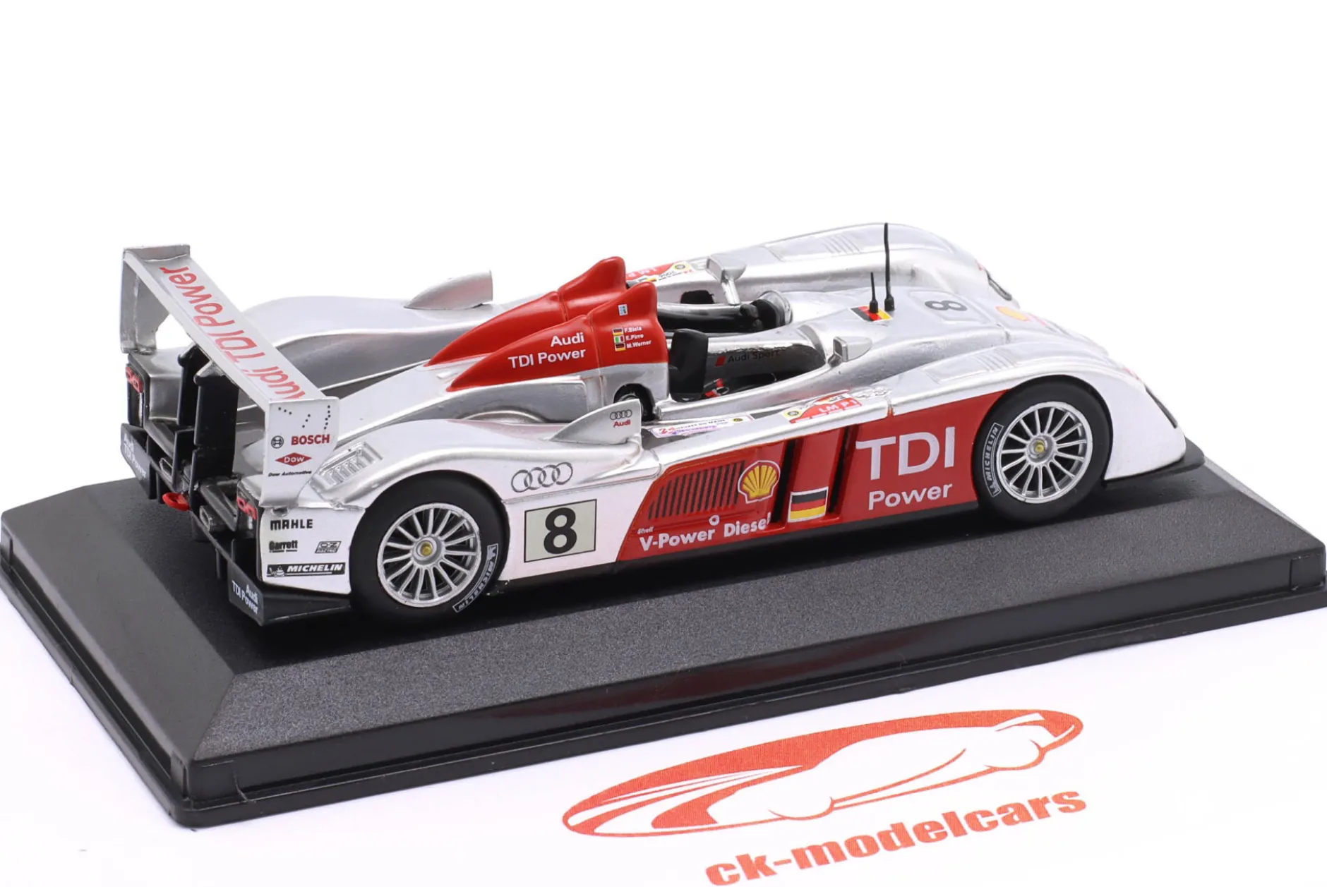 Audi R10 TDI #8 Sieger 24h LeMans 2006 Biela, Werner, Pirro 1:43 Altaya