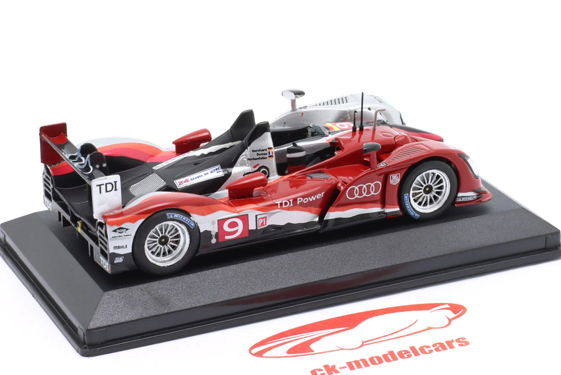 Audi R15 TDI #9 Sieger 24h LeMans 2010 Rockenfeller, Bernhard, Dumas 1:43 Altaya