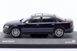 Audi S8 (D3) Baujahr 2010 dunkelblau 1:43 Solido