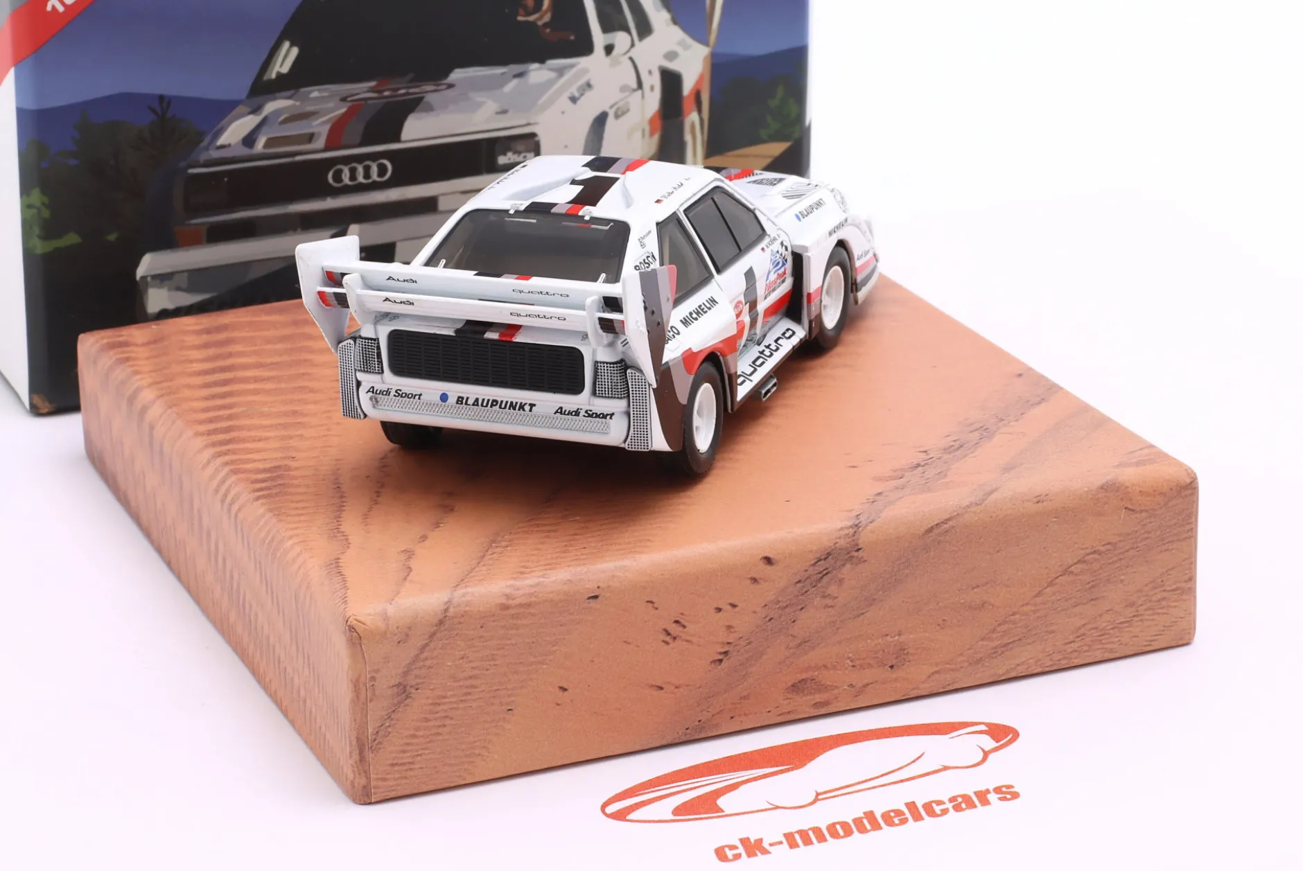 Audi Sport quattro S1 E2 #1 Winner Pikes Peak 1987 Walter Röhrl 1:43 WERK83