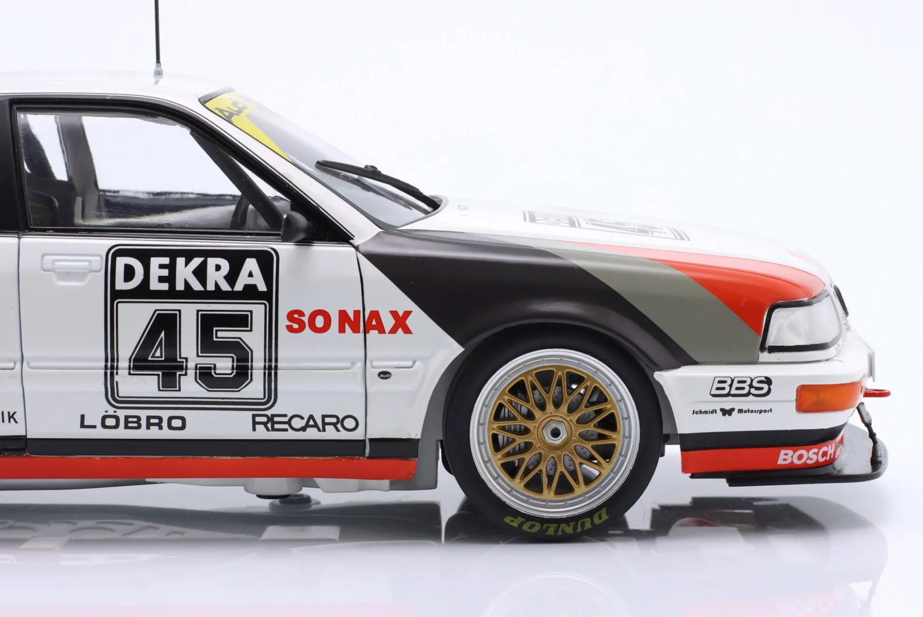 Audi V8 Quattro #45 DTM-Champion 1991 Frank Biela 1:18 WERK83