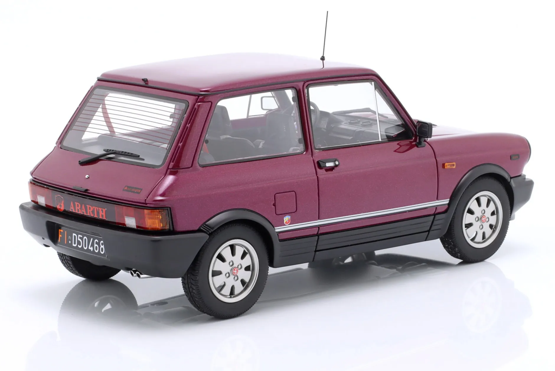 Autobianchi A112 Abarth VII-Series 1984 ardenza rot metallic 1:18 MAXIMA