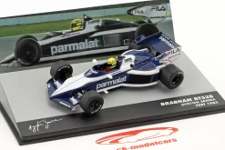 Ayrton Senna Brabham BT52B Test Formel 1 1983 1:43 Altaya
