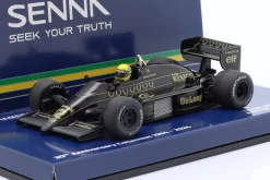 Ayrton Senna Lotus 98T Dirty Version #12 Formel 1 1986 1:43 Minichamps