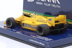 Ayrton Senna Lotus 99T Dirty Version #12 Sieger Monaco GP Formel 1 1987 1:43 Minichamps