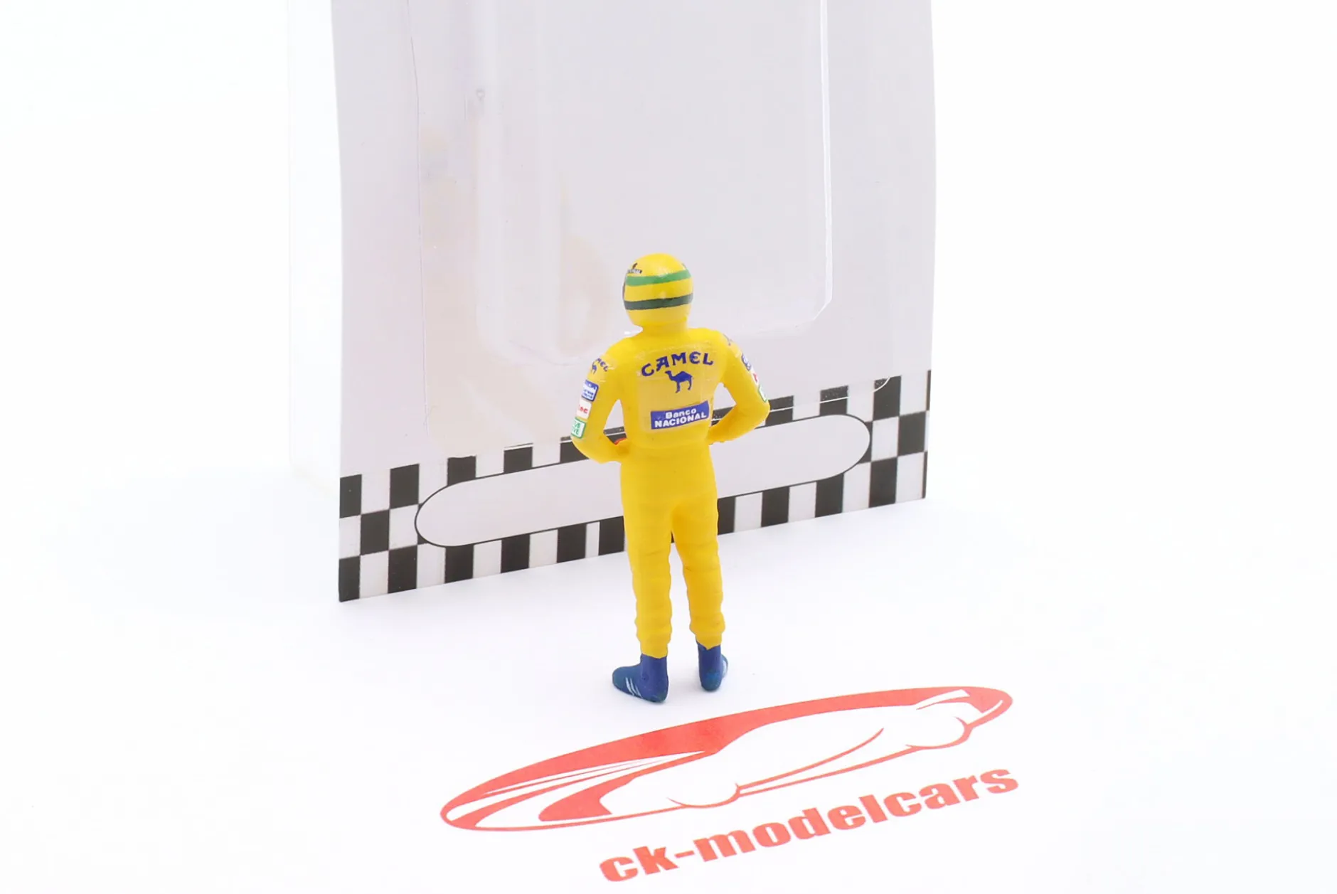 Ayrton Senna #12 Lotus 99T Formel 1 1987 Figur 1:43 Cartrix