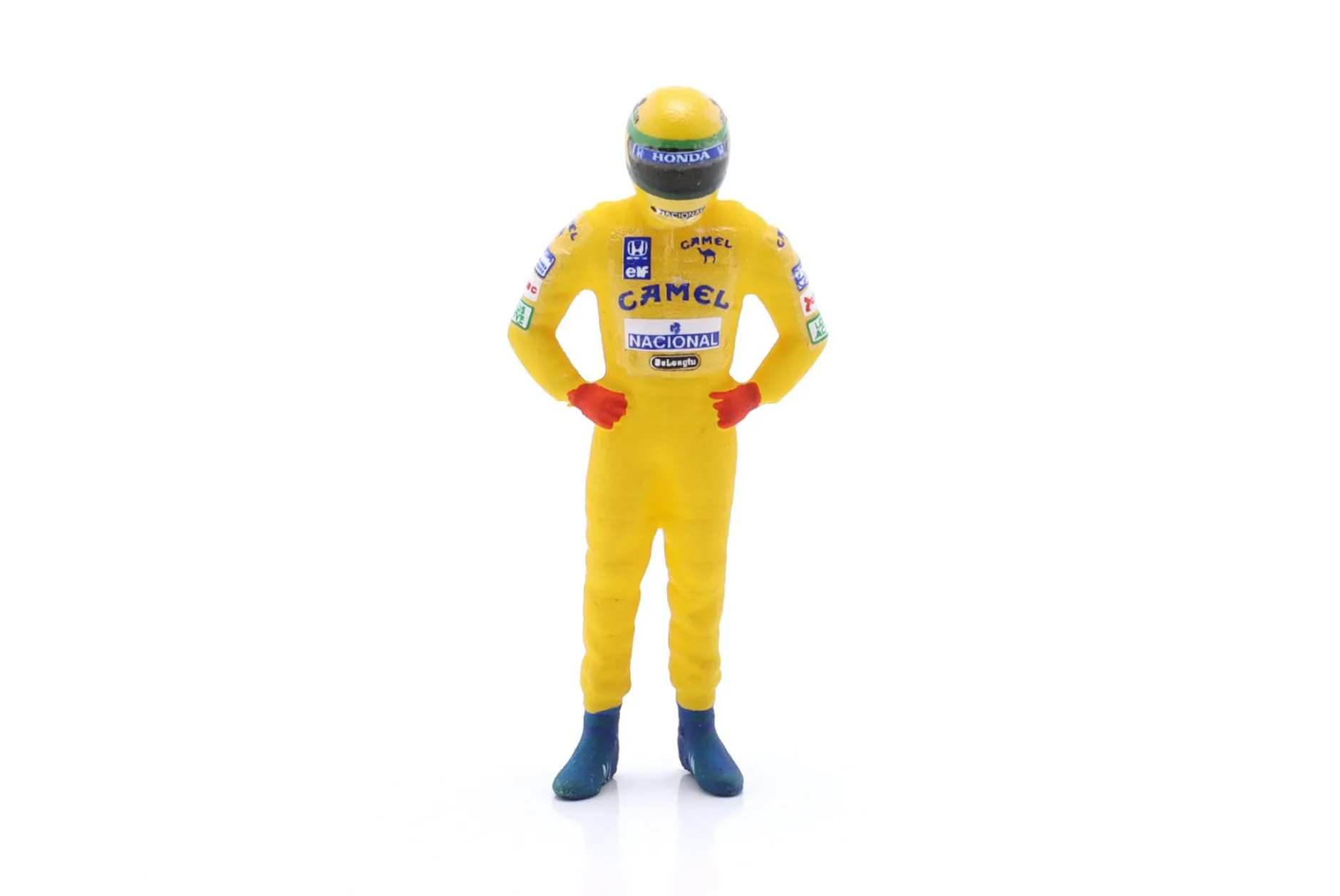 Ayrton Senna #12 Lotus 99T Formel 1 1987 Figur 1:43 Cartrix