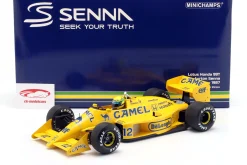 Ayrton Senna Lotus 99T #12 Sieger Monaco GP Formel 1 1987 1:12 Minichamps