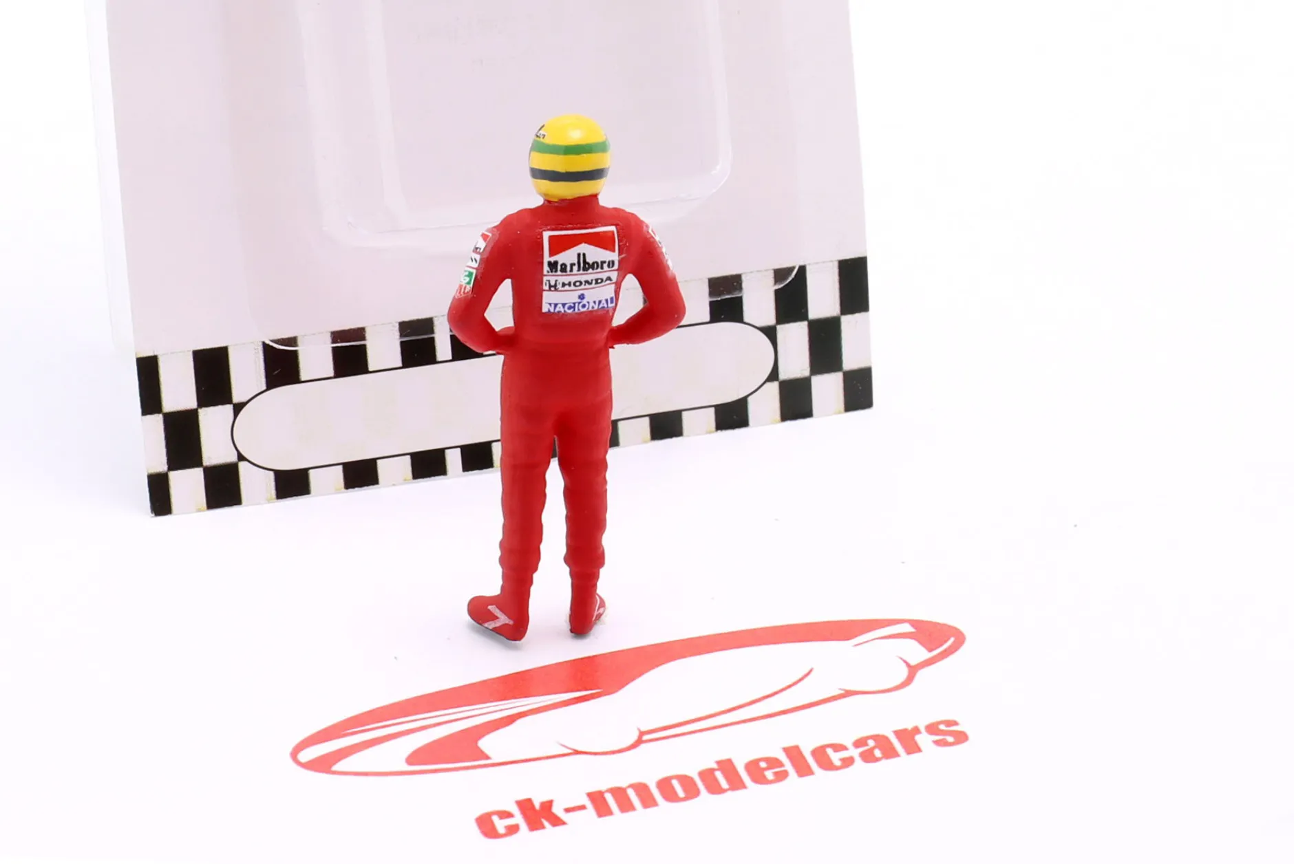 Ayrton Senna McLaren Formel 1 Weltmeister 1991 Figur 1:43 Cartrix