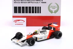 Ayrton Senna McLaren MP4/4 #12 Sieger British GP Formel 1 Weltmeister 1988 1:18 WERK83