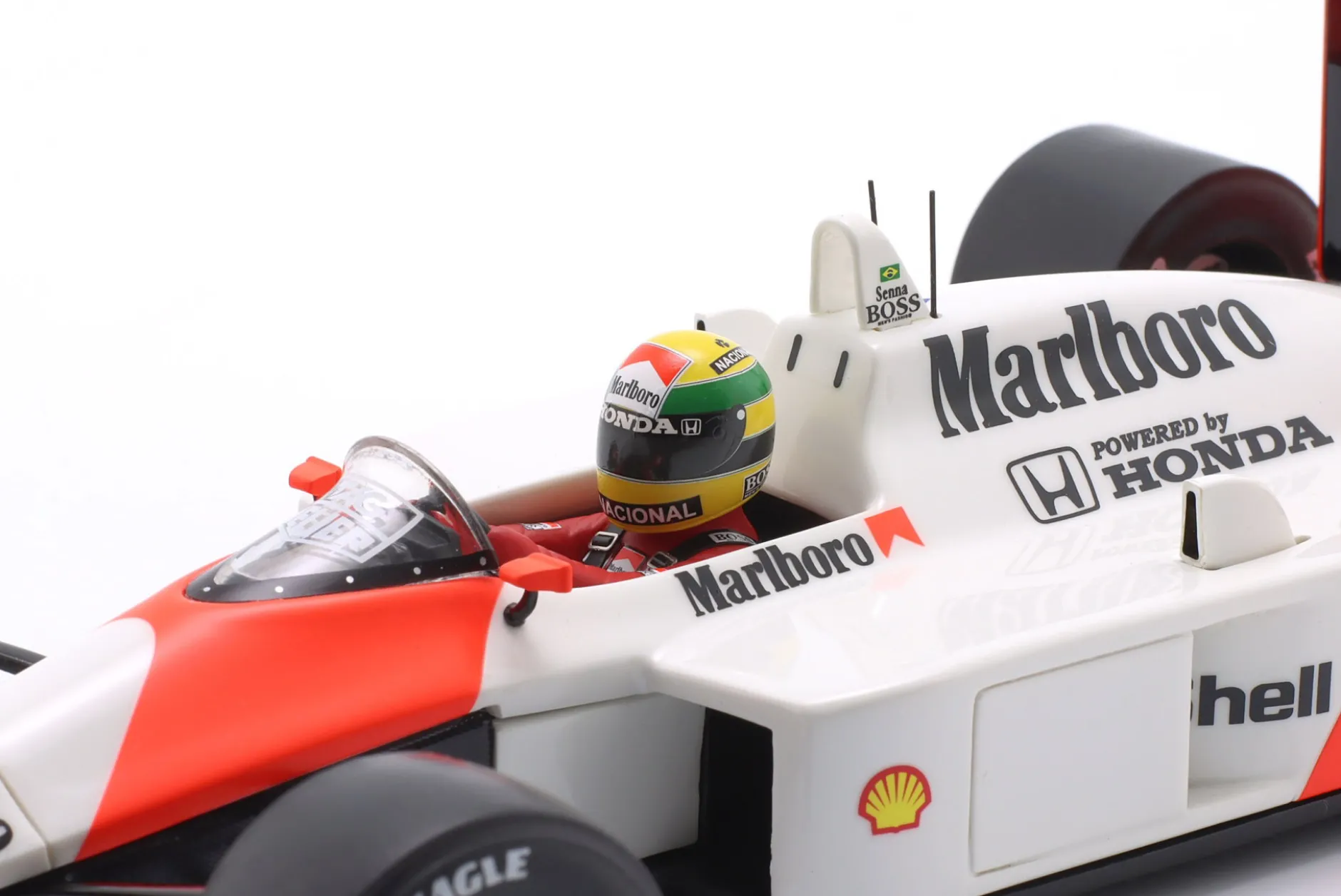 Ayrton Senna McLaren MP4/4 #12 Sieger Japan GP Formel 1 Weltmeister 1988 1:18 Premium X
