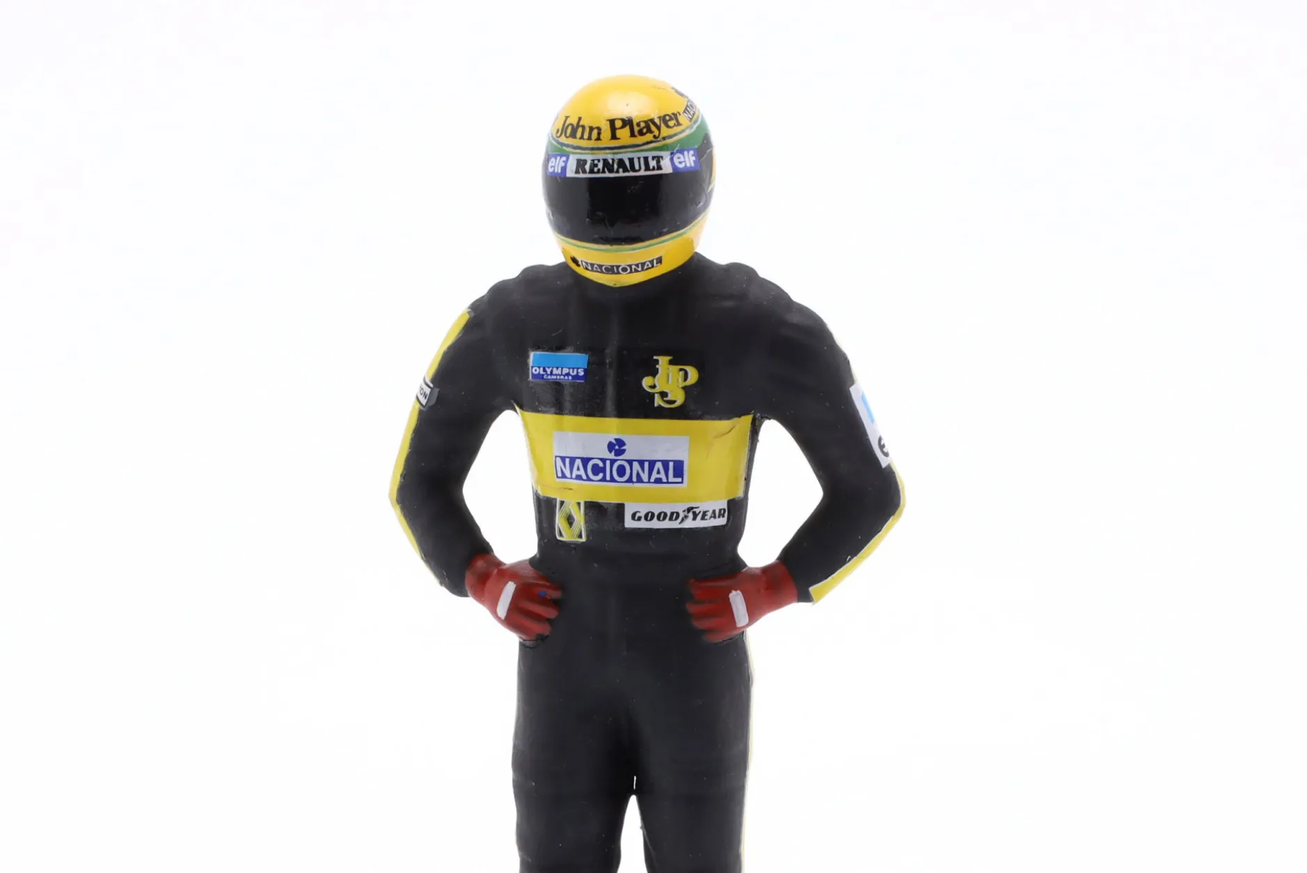 Ayrton Senna Team Lotus Formel 1 1985 Figur 1:18 Cartrix