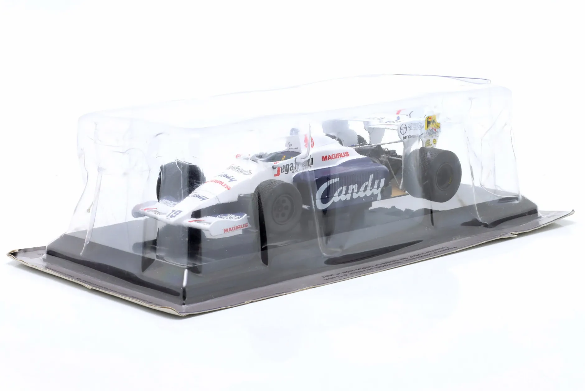 Ayrton Senna Toleman Hart TG184 #19 Formel 1 1984 1:24 Premium Collectibles