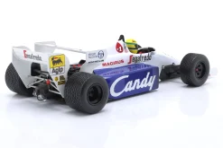 Ayrton Senna Toleman Hart TG184 #19 2nd Monaco GP Formel 1 1984 1:18 Minichamps
