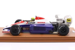 Ayrton Senna Toleman TG184 #19 3rd British GP Formel 1 1984 1:18 Tecnomodel