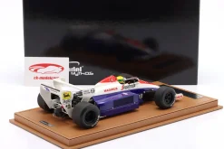 Ayrton Senna Toleman TG184 #19 3rd British GP Formel 1 1984 1:18 Tecnomodel