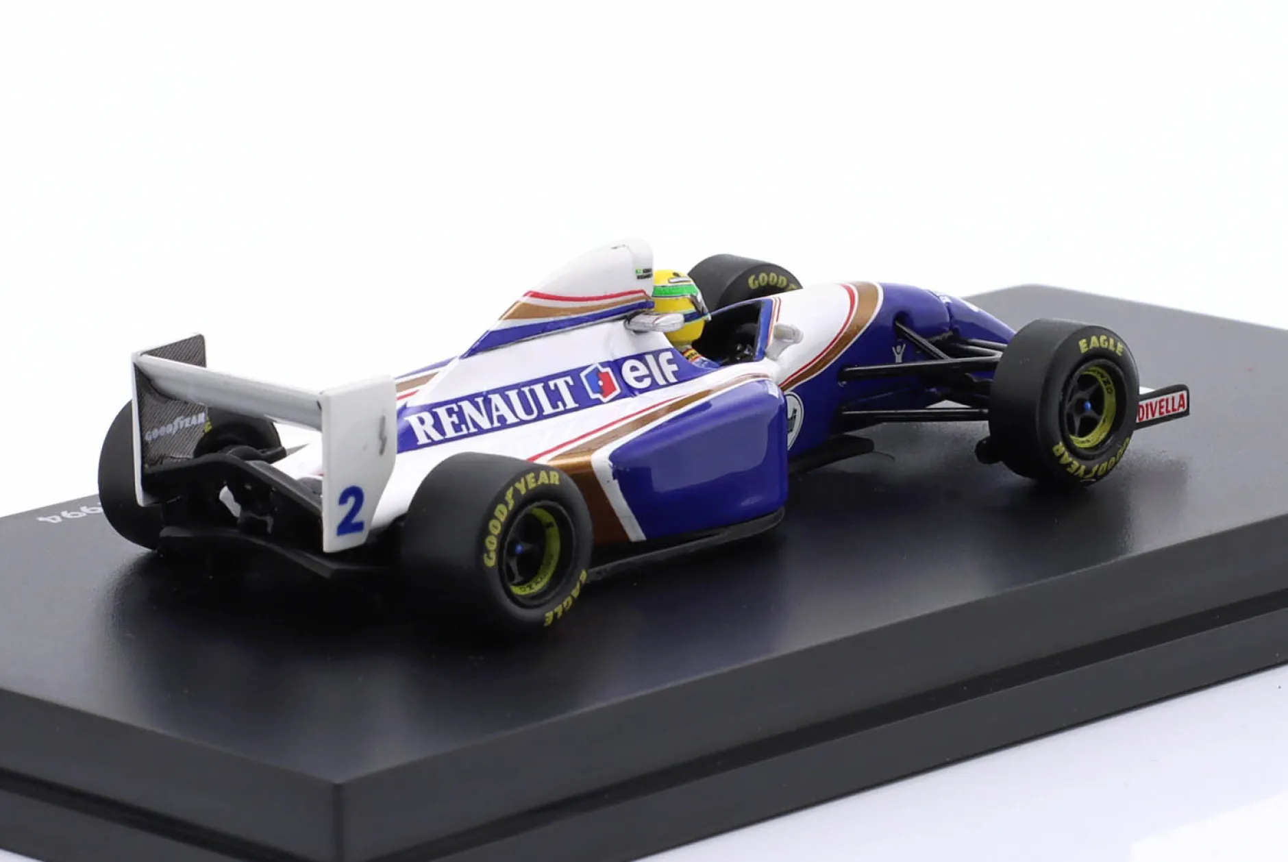 Ayrton Senna Williams FW16 #2 Brasilien GP Formel 1 1994 1:64 Minichamps