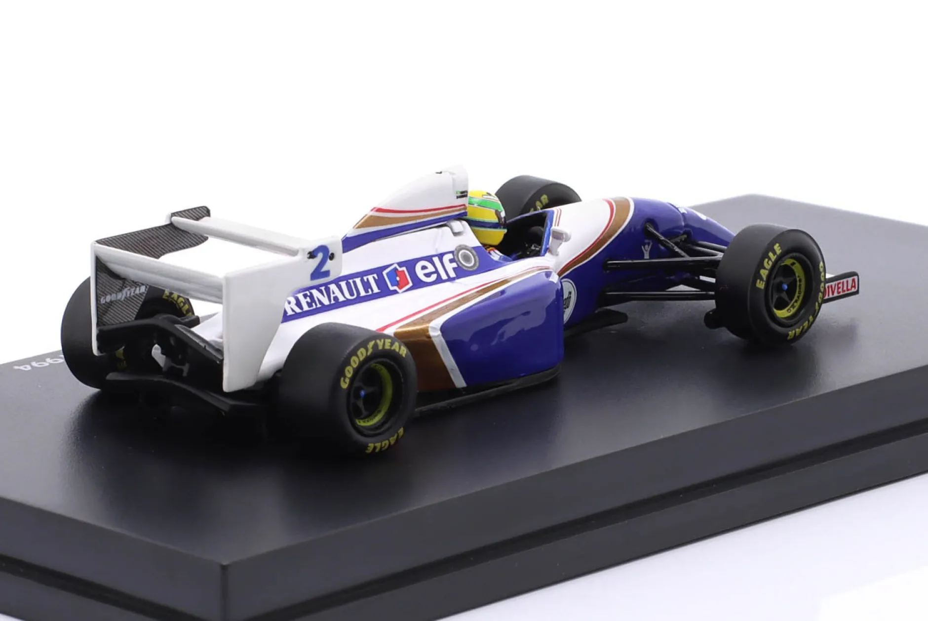 Ayrton Senna Williams FW16 #2 Pazifik GP Formel 1 1994 1:64 Minichamps