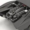 Batmobile mit Batman Figur Film The Batman 2022 schwarz 1:18 Jada Toys