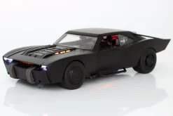 Batmobile mit Batman Figur Film The Batman 2022 schwarz 1:18 Jada Toys