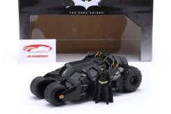 Batmobile mit Batman Figur Film The Dark Knight 2008 1:24 Jada Toys