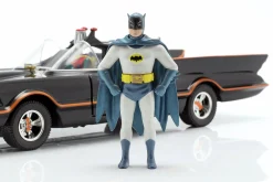 Batmobile mit Batman und Robin Figuren Classic TV-Serie 1966 1:24 Jada Toys