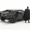 Batmobil mit Batman Figur Film The Batman (2022) schwarz 1:24 Jada Toys