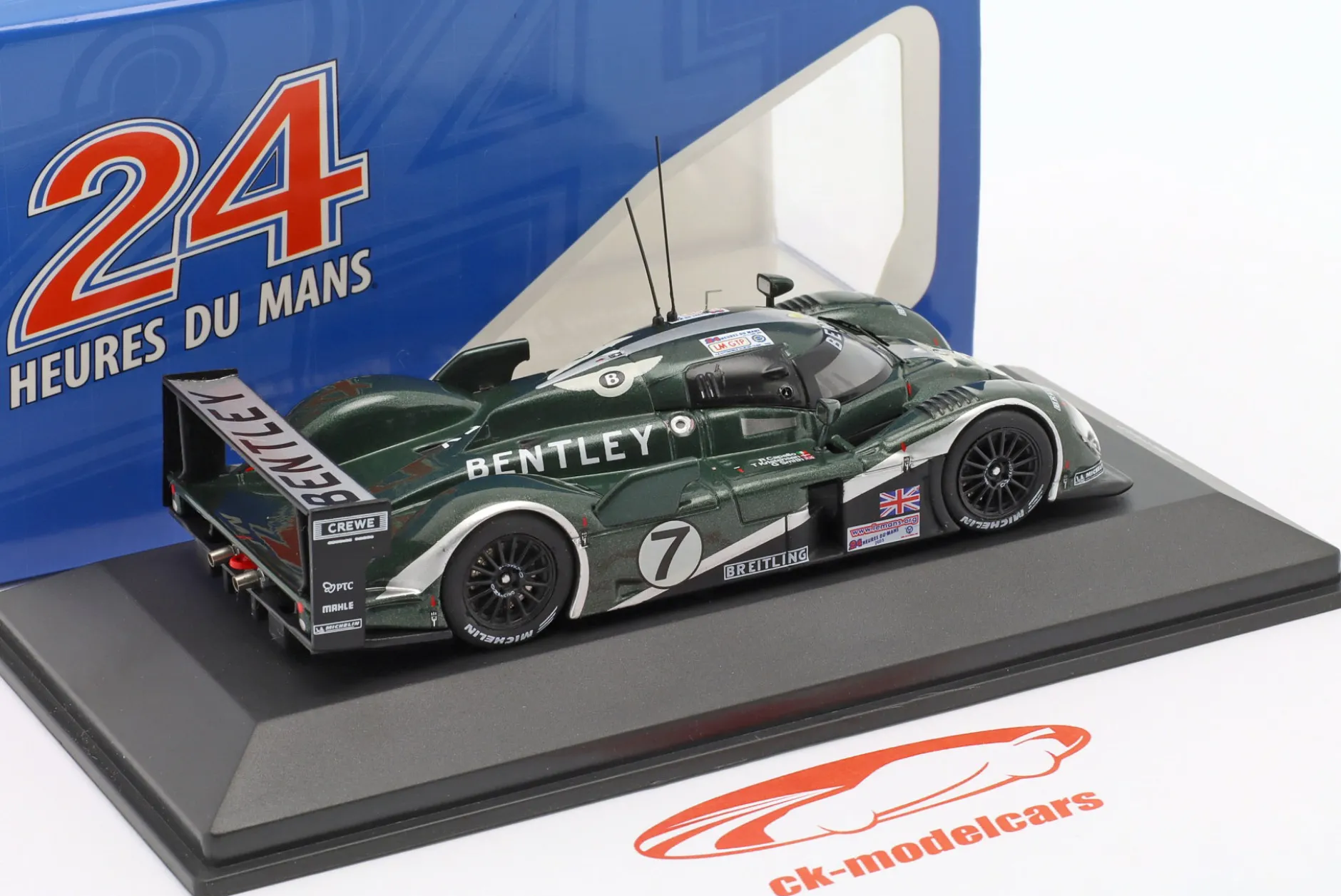 Bentley Speed 8 #7 Sieger 24h LeMans 2003 Kristensen, Capello, Smith 1:43 Ixo