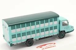 Berliet Stradair 10 Schweinetransporter Baujahr 1966 türkis 1:43 Hachette