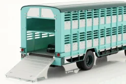 Berliet Stradair 10 Schweinetransporter Baujahr 1966 türkis 1:43 Hachette