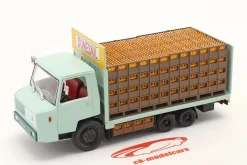 Berliet Tekel Getränketransporter Baujahr 1966 hellblau 1:43 Hachette