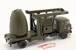 Berliet VTC Militär Raketen-Transporter Baujahr 2018 dunkeloliv 1:43 Hachette