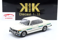 BMW 2002 Alpina Baujahr 1974 weiß 1:18 KK-Scale