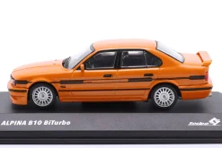 BMW Alpina B10 (E34) Biturbo Baujahr 1994 orange 1:43 Solido