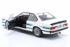 BMW Alpina B7 Turbo (E24) Baujahr 1984 weiß mit Dekor 1:18 Solido