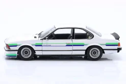 BMW Alpina B7 Turbo (E24) Baujahr 1984 weiß mit Dekor 1:18 Solido