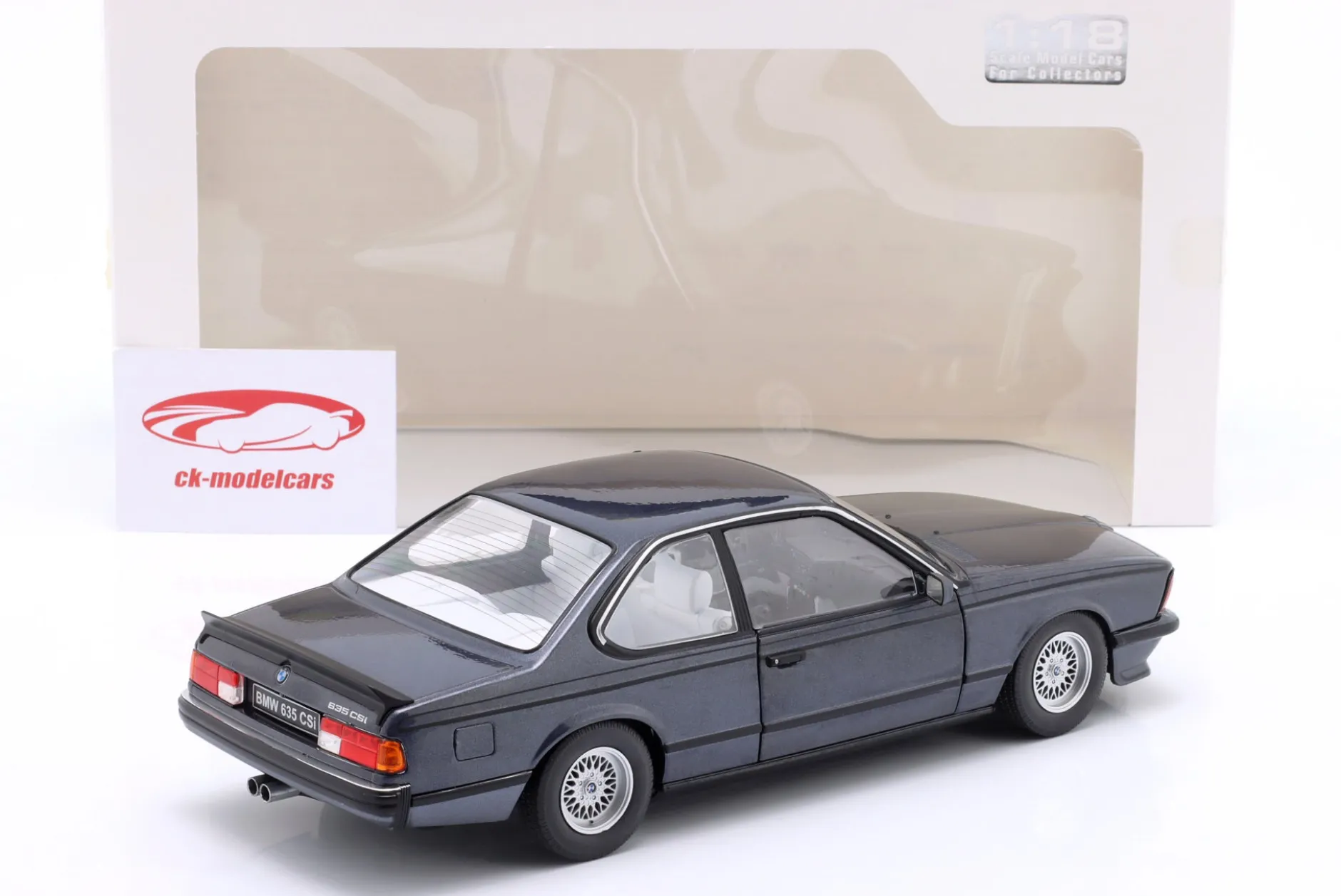 BMW 635 CSI (E24) Baujahr 1984 Macau blau 1:18 Solido