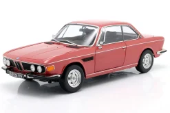 BMW 3.0 CSi (E9) mit Alufelgen Baujahr 1971 rot metallic 1:12 KK-Scale