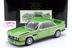 BMW 3.0 CSL (E9) Baujahr 1973 grün metallic 1:12 KK-Scale