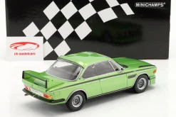 BMW 3.0 CSL (E9) Baujahr 1973 grün metallic 1:18 Minichamps