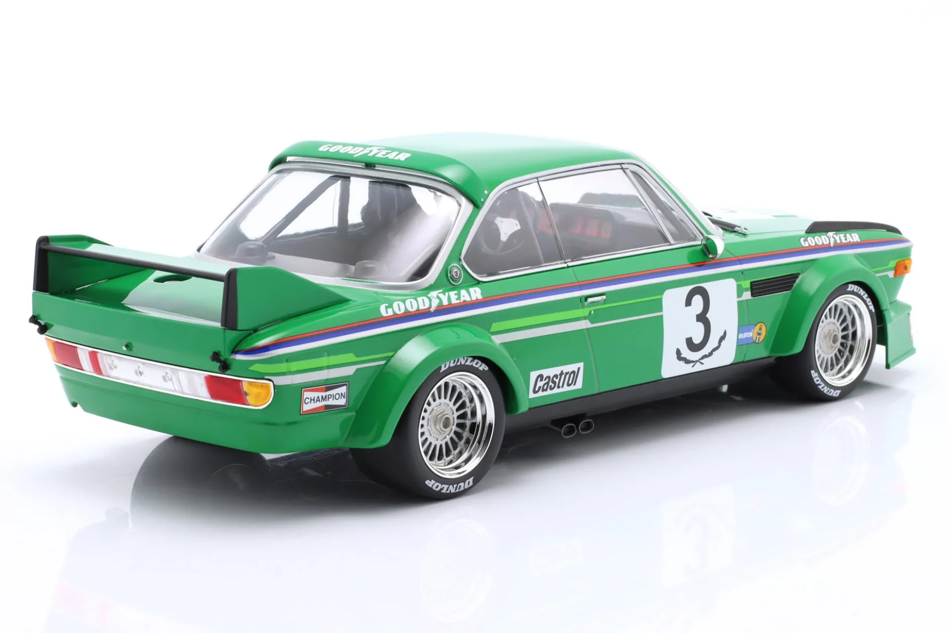 BMW 3.0 CSL #3 Sieger Brno 1978 Finotto, Facetti 1:18 Minichamps