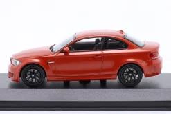 BMW 1er M Coupe Baujahr 2011 orange metallic 1:43 Minichamps