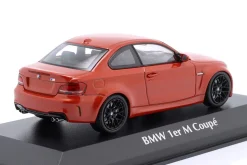 BMW 1er M Coupe Baujahr 2011 orange metallic 1:43 Minichamps