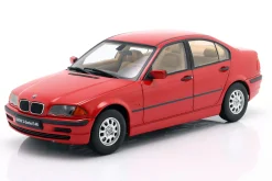 BMW 3er Serie (E46) Limousine Baujahr 1999 rot 1:18 KK-Scale
