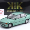 BMW 3er Serie (E46) Limousine Baujahr 1999 grün metallic 1:18 KK-Scale
