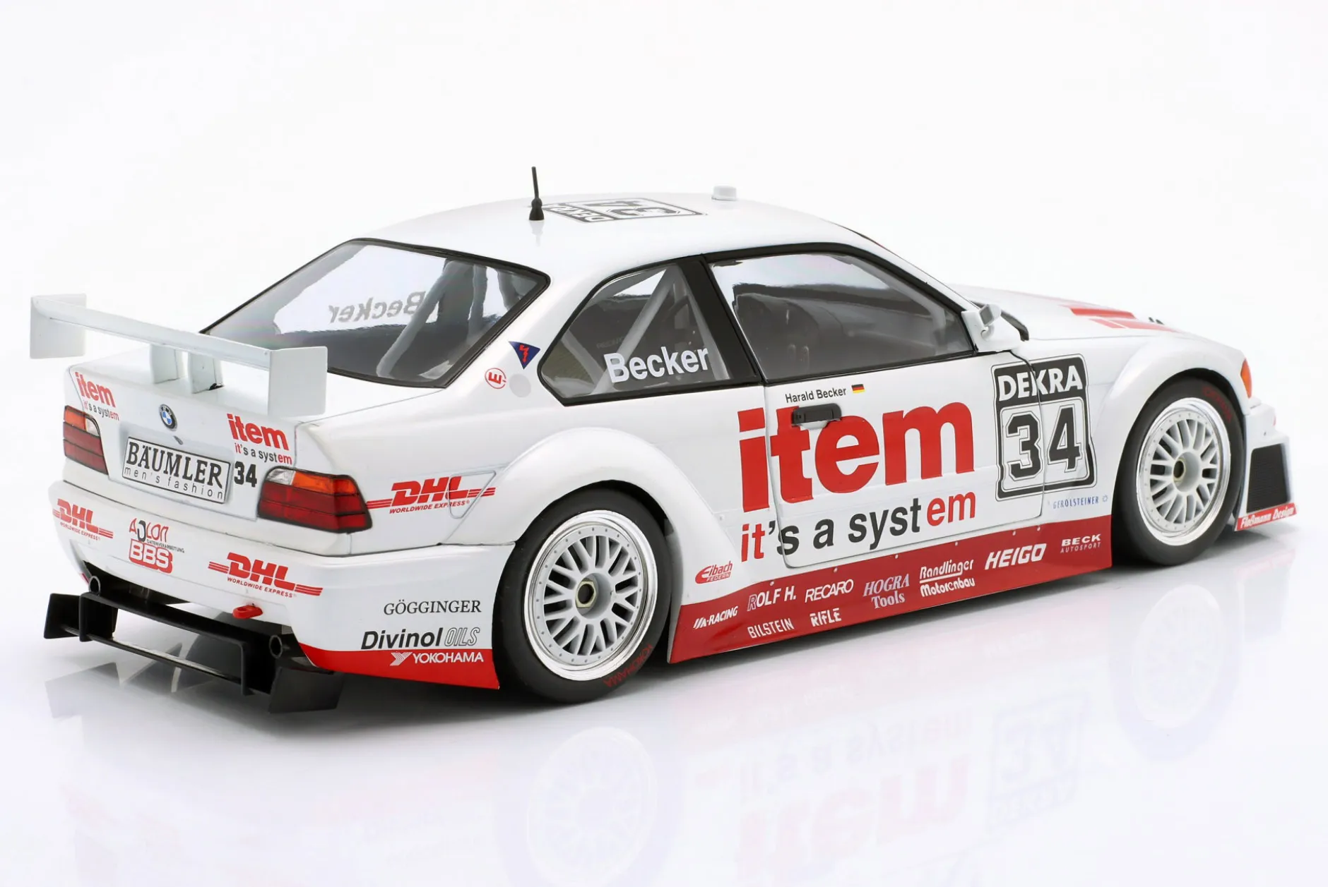 BMW 325i Coupe E36 DTM #34 DTM 1994 Harald Becker 1:18 WERK83