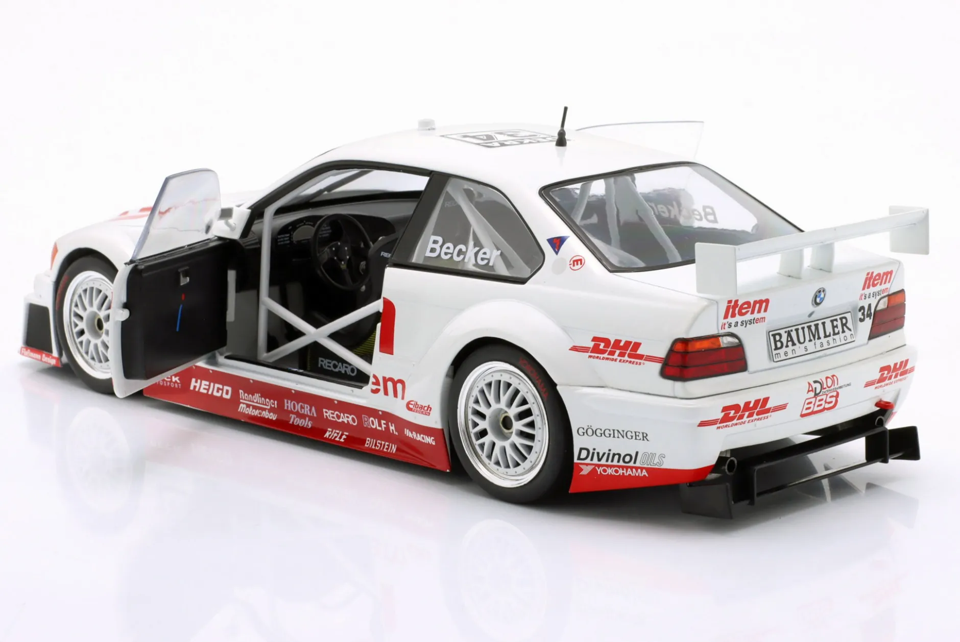 BMW 325i Coupe E36 DTM #34 DTM 1994 Harald Becker 1:18 WERK83